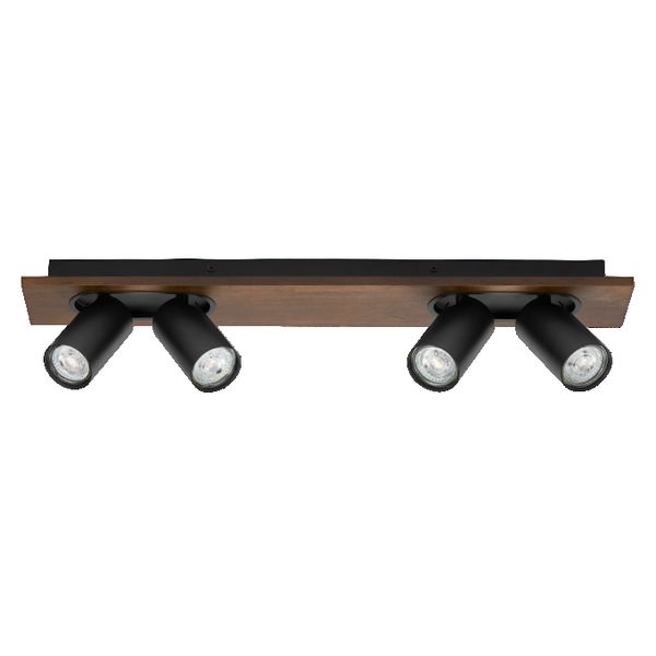 Decor Spot Mercury GU10 Black 4x3.4W 927 DIM - 