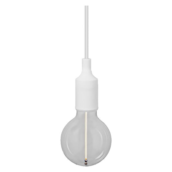Vintage 1906 PenduLum Bell White - 