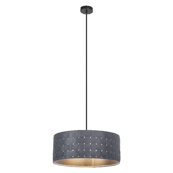Decor Felt Weaving Pendant 480 mm 3XE27 Dark Gray - , изображение 4