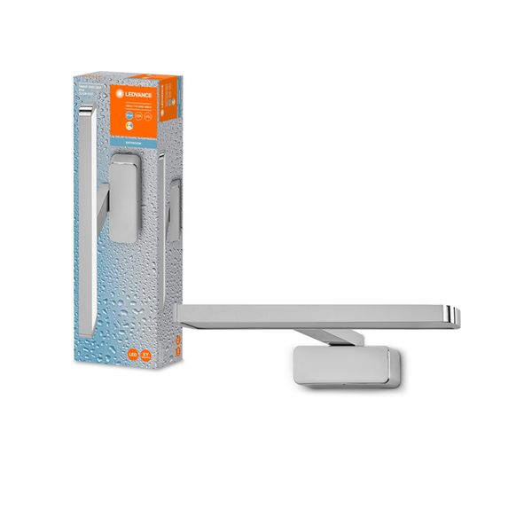 ORBIS Disc Bar Bathroom Mirror 400mm Chrome Click-CCT IP44 - , изображение 2