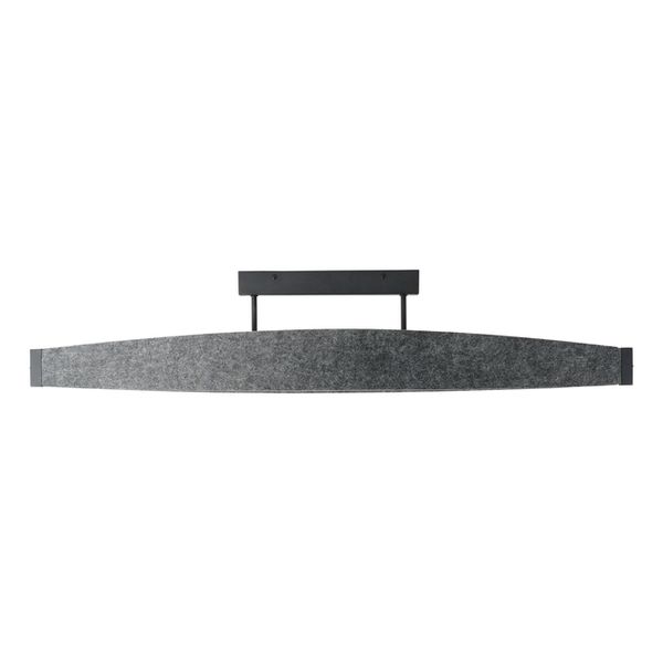 Decor Flat Felt Ceiling 23W 830 Dark Grey - , изображение 2