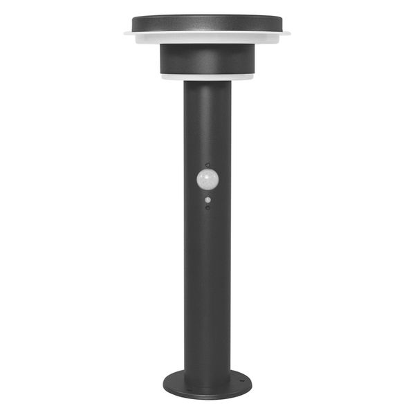 ENDURA Style Solar 40cm Post Sensor Double Circle 6W Black - , изображение 6