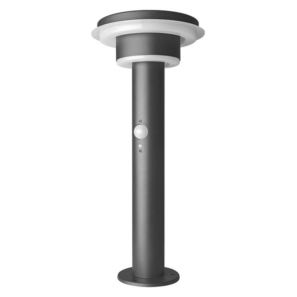 ENDURA Style Solar 40cm Post Sensor Double Circle 6W Black - , изображение 3