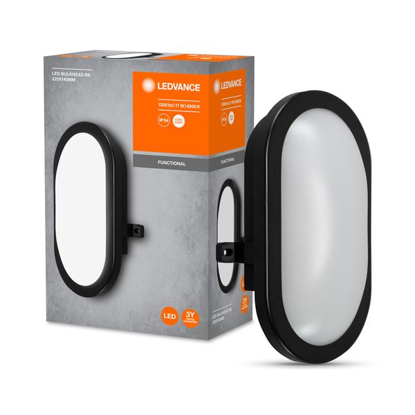 LED Bulkhead 11W 4000K Black - , изображение 5