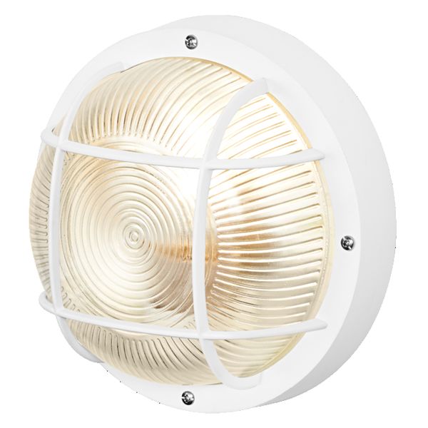 Bulkhead Essential Round E27 White - , изображение 3