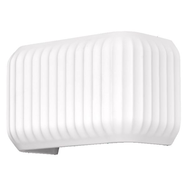 Decor Plaster Routes Wall 250 1XE27 White - 