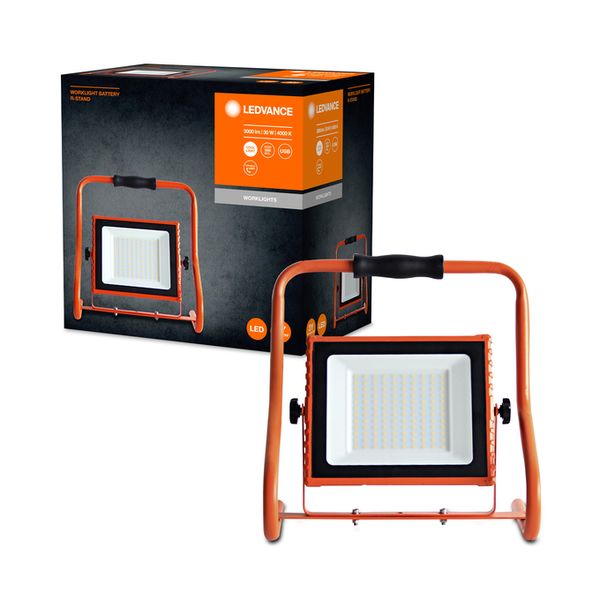 LED Worklight Battery R-Stand 30W 4000K - , изображение 2