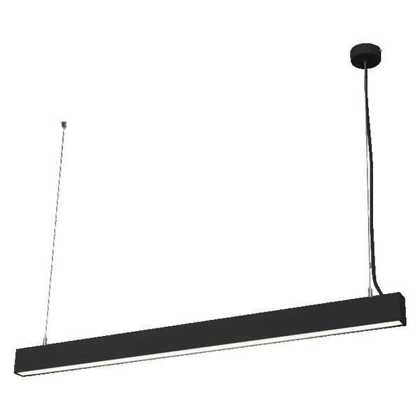 Office Line Cuboid Suspended 42W 840 DIM Black - , изображение 4