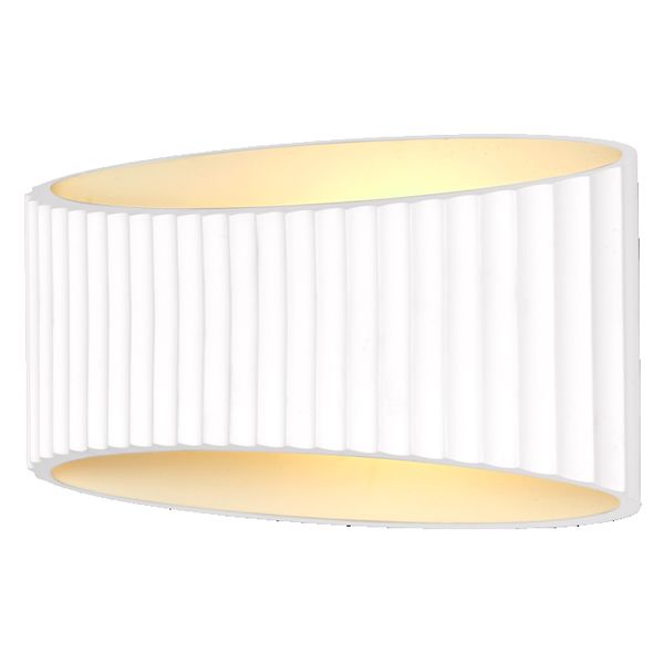 Decor Plaster Band Wall 345 1XE27 White - , изображение 4