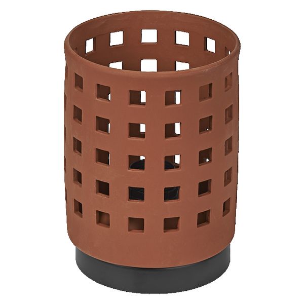 Decor Clay Windows Table 1XE27 Brown - 