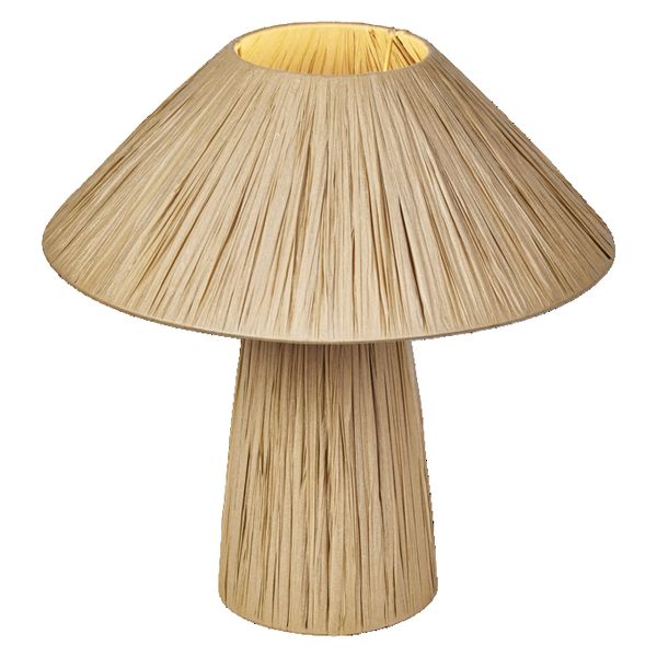 Decor Bamboo Paper Hut Table 1XE27 Brown - , изображение 4