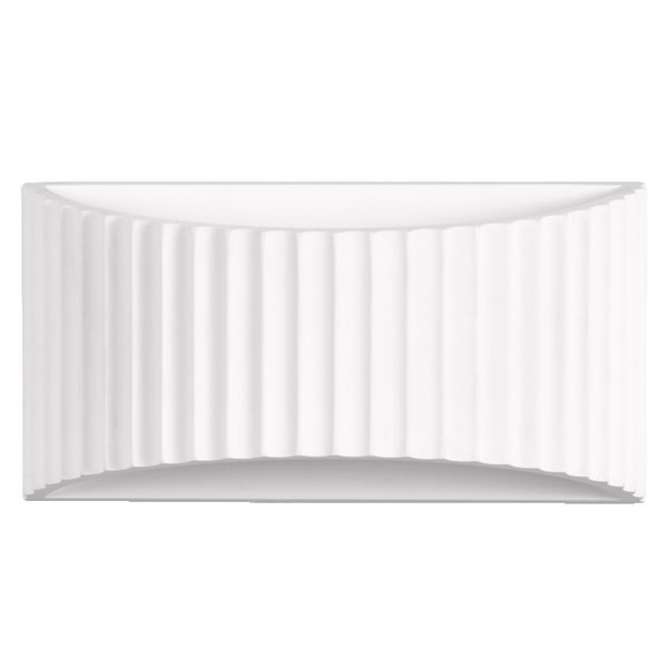 Decor Plaster Band Flat Wall 290 1XE27 White - , изображение 3