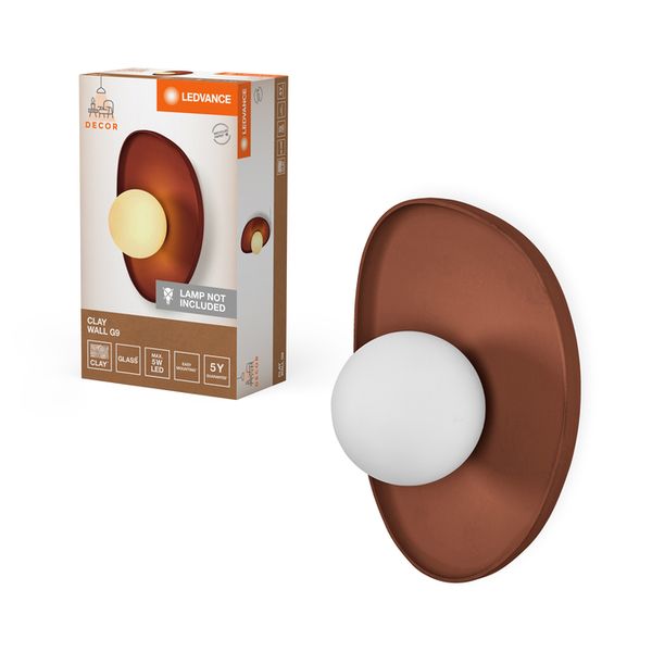 Decor Clay Nest Wall 1XG9 Brown - , изображение 2