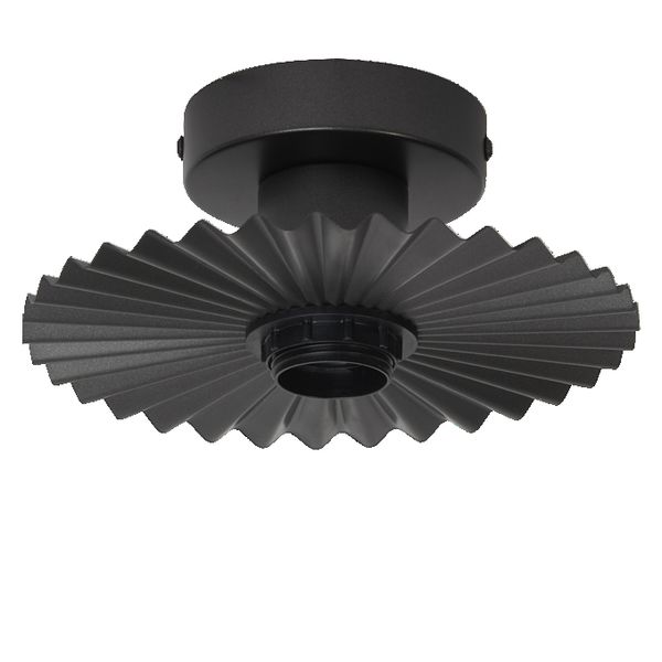 Decor Plissee Ceiling E27 Dark Grey - 