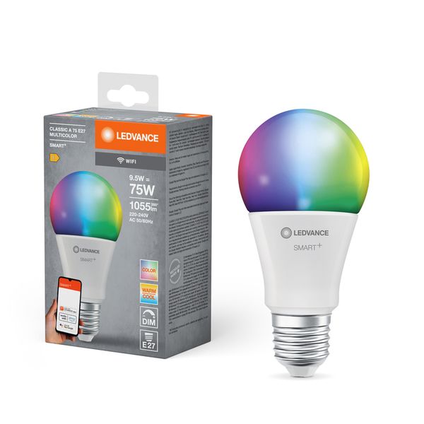 SMART WIFI A75 9,5W 230V RGBW FR E27 SINGLE PACK - , изображение 5