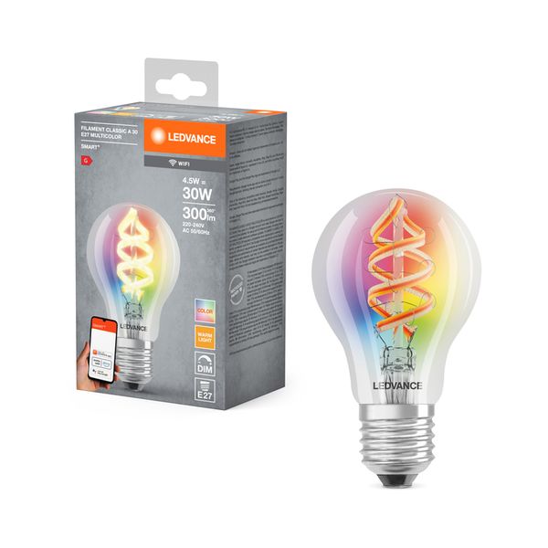 SMART+ Filament Classic RGBW 30 4.5 W/2700 K E27 - , изображение 7