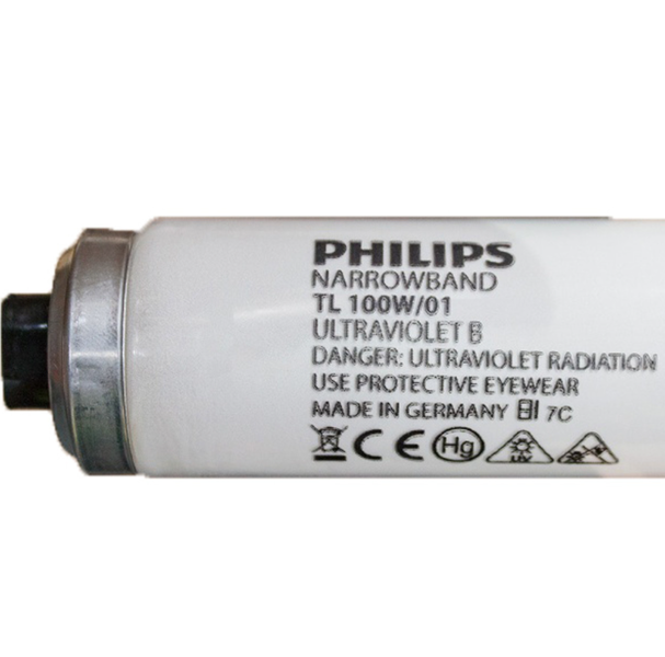 Лампа для лечения псориаза TL 100W/01 R17d (Ultra Violet B) d40x1782mm PHILIPS - , изображение 2