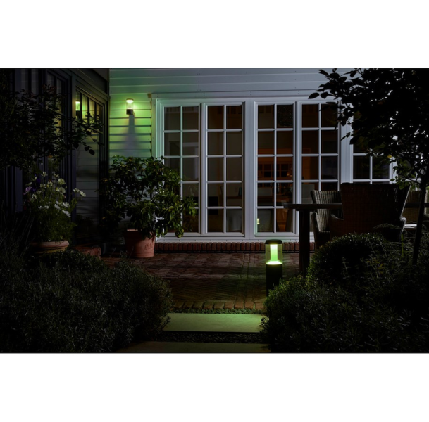 12W/RGBW+2000-6500K (=60W) BlueTooth - Настенный уличный светодиодный светильник SMART+ Modern Lantern Wall Multicolor LEDVANCE - , изображение 7