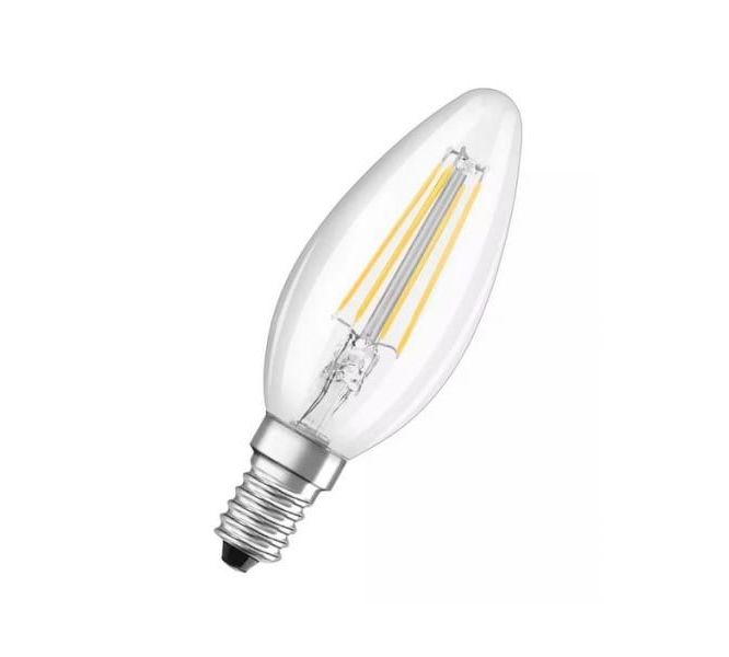 FIL LSCL B60 5W/827 230V CL E14 660lm - LED лампа свеча OSRAM - 