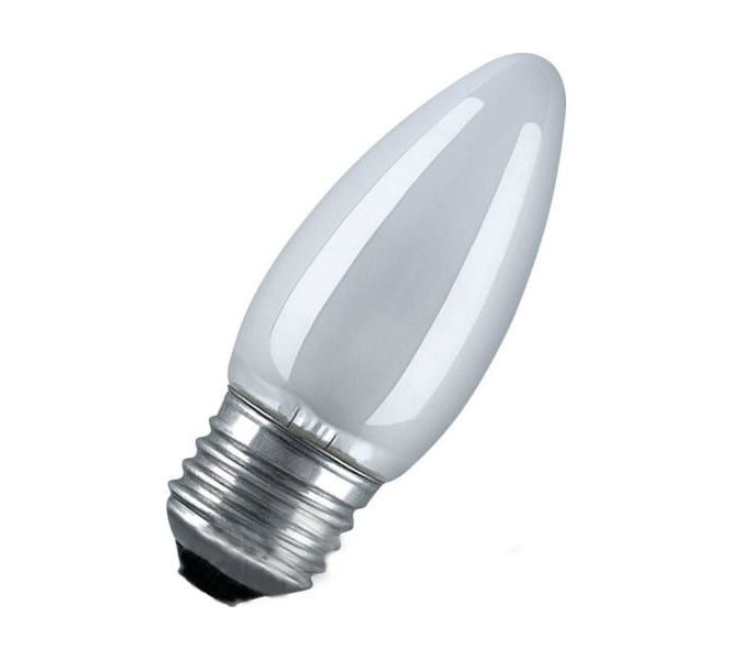 CLASSIC B FR  60W  230V E27 (свеча матовая d35x99) - лампа OSRAM - 