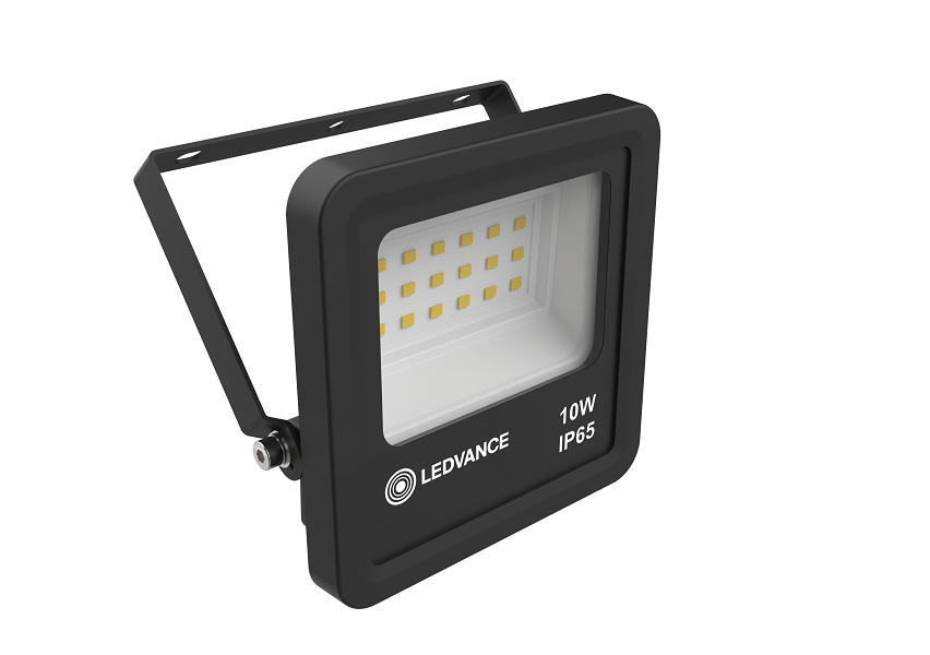 10W/4000 (=80W) IP65 900Lm Симметричный 100° Чёрный - Светодиодный прожектор LEDVANCE FLOODLIGHT ECOCLASS G2 - , изображение 2